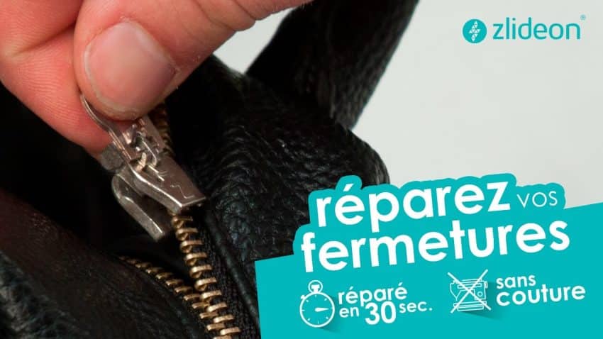Comment réparer une fermeture éclair?
